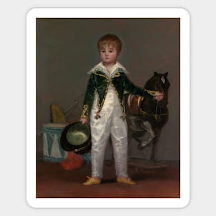 Jose Costa y Bonells (died 1870), Called Pepito by Francisco Goya Sticker